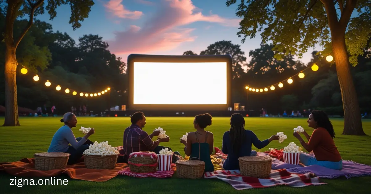 Attend Free Outdoor Movies in the Park