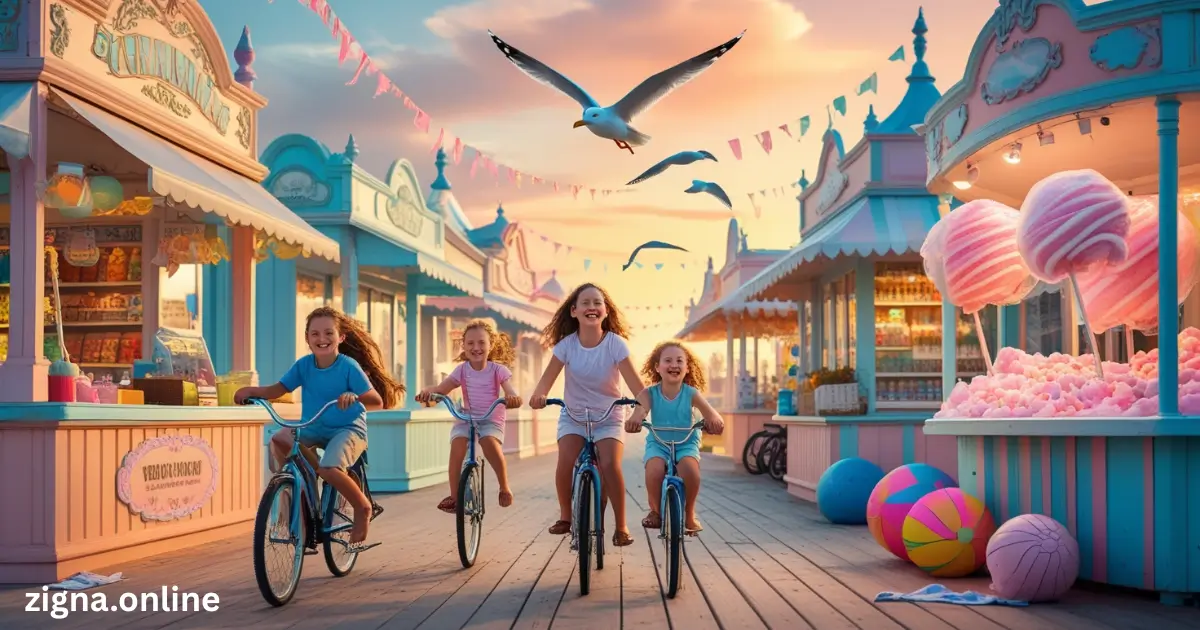 Explore the Wildwood Boardwalk