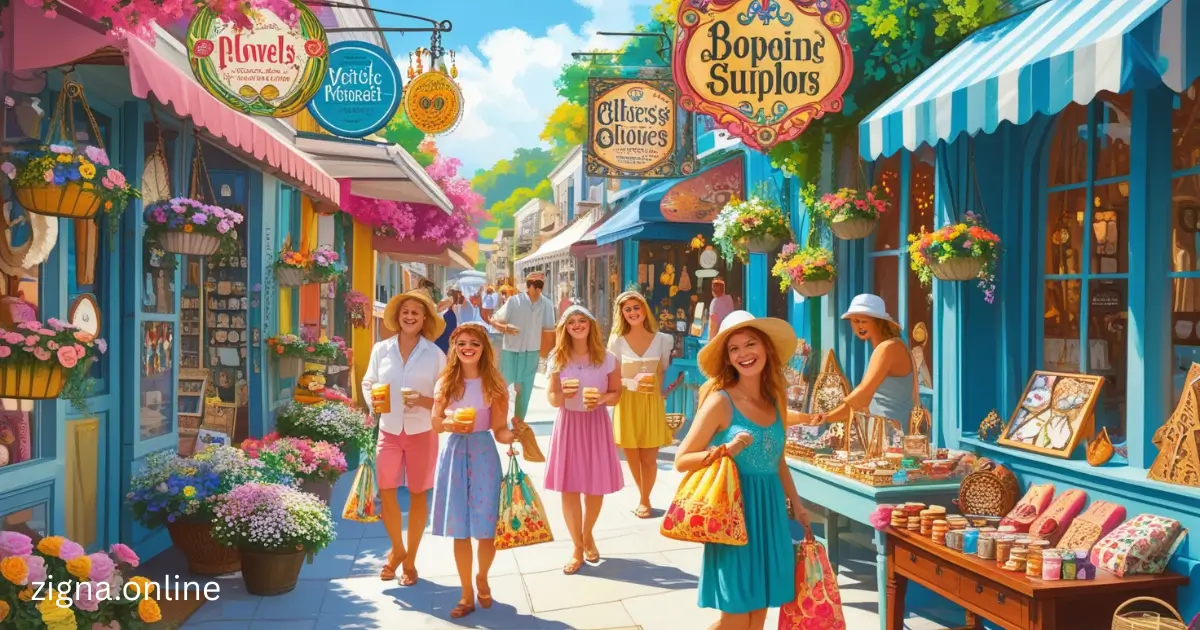 Go Shopping in Downtown Falmouth