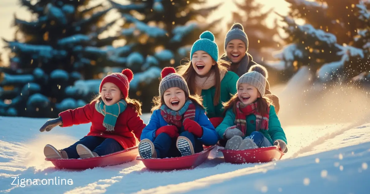 Go Sledding at Local Hills