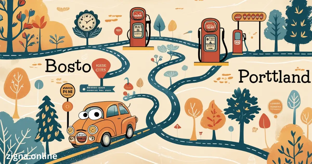 How Long Does the Boston to Portland Road Trip Take?