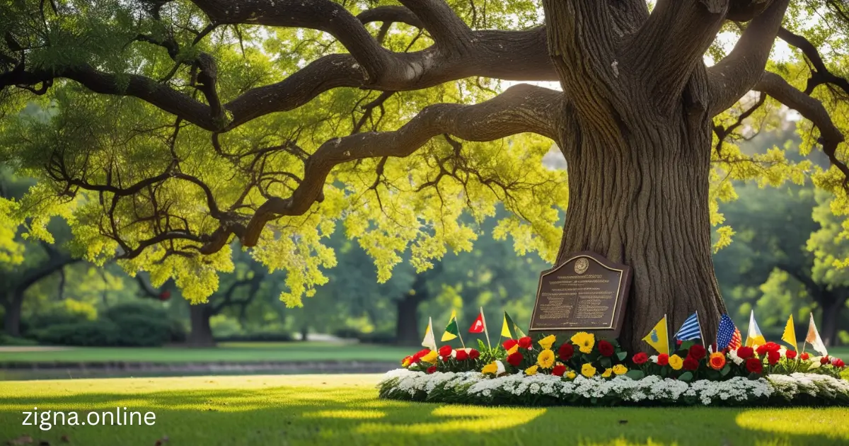 See the Freedom Tree Memorial