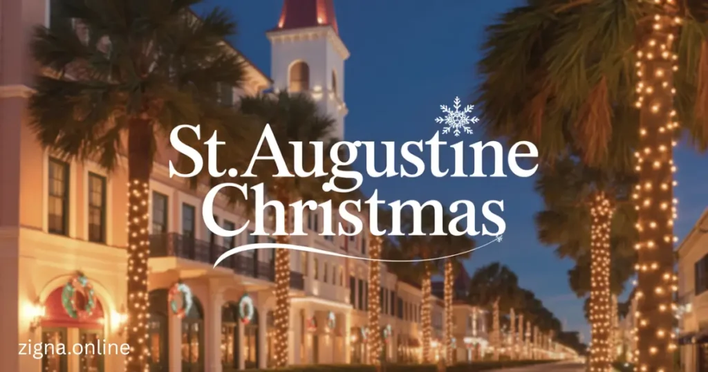 St Augustine at Christmas Time