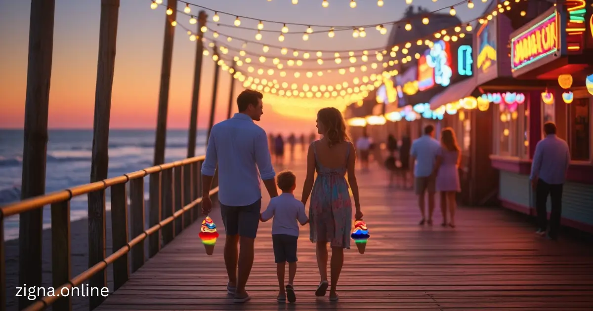 Walk the Famous Seaside Heights Boardwalk