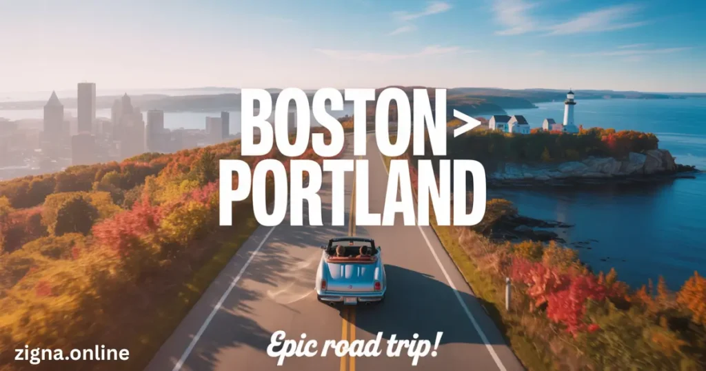 boston to portland maine road trip