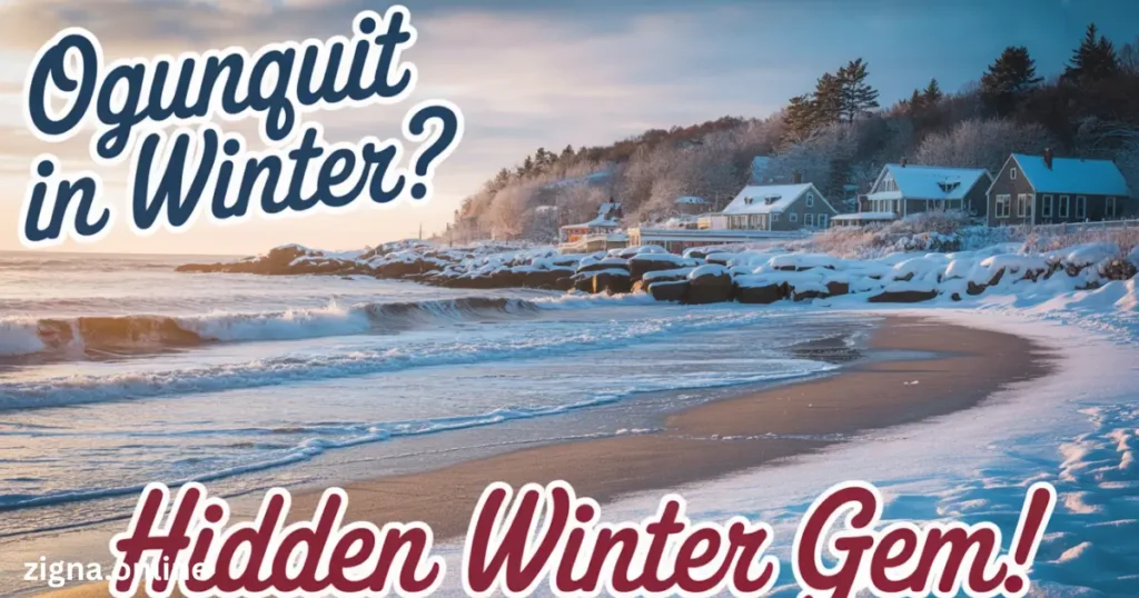 ogunquit maine in winter